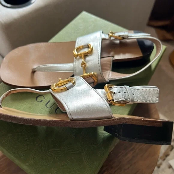 Gucci Women’s sandals with Horsebit - Picture 7 of 13